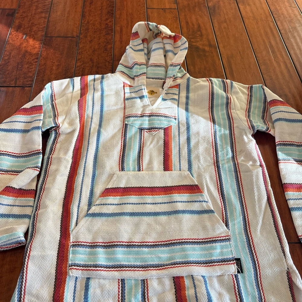 STRIPED BAJA DRUG RUG